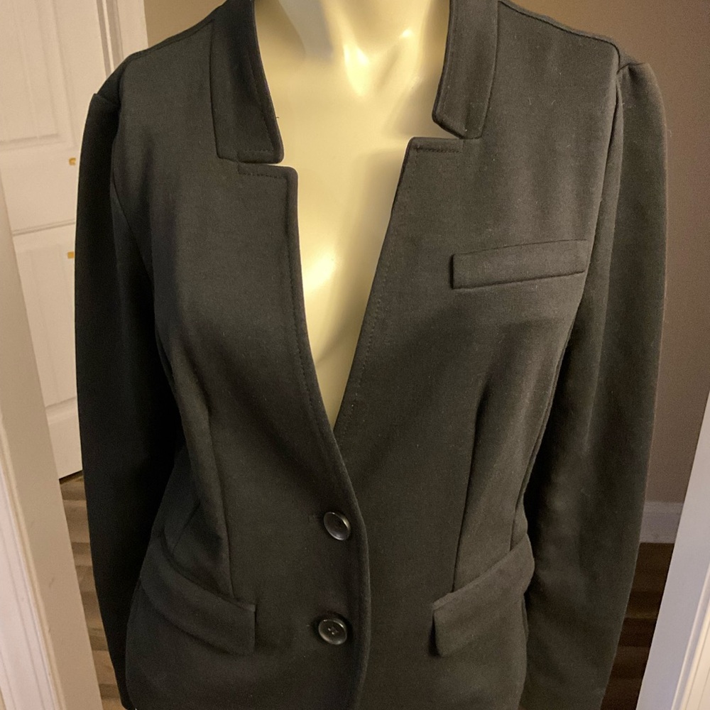 LOFT Dark Gray Blazer for Women